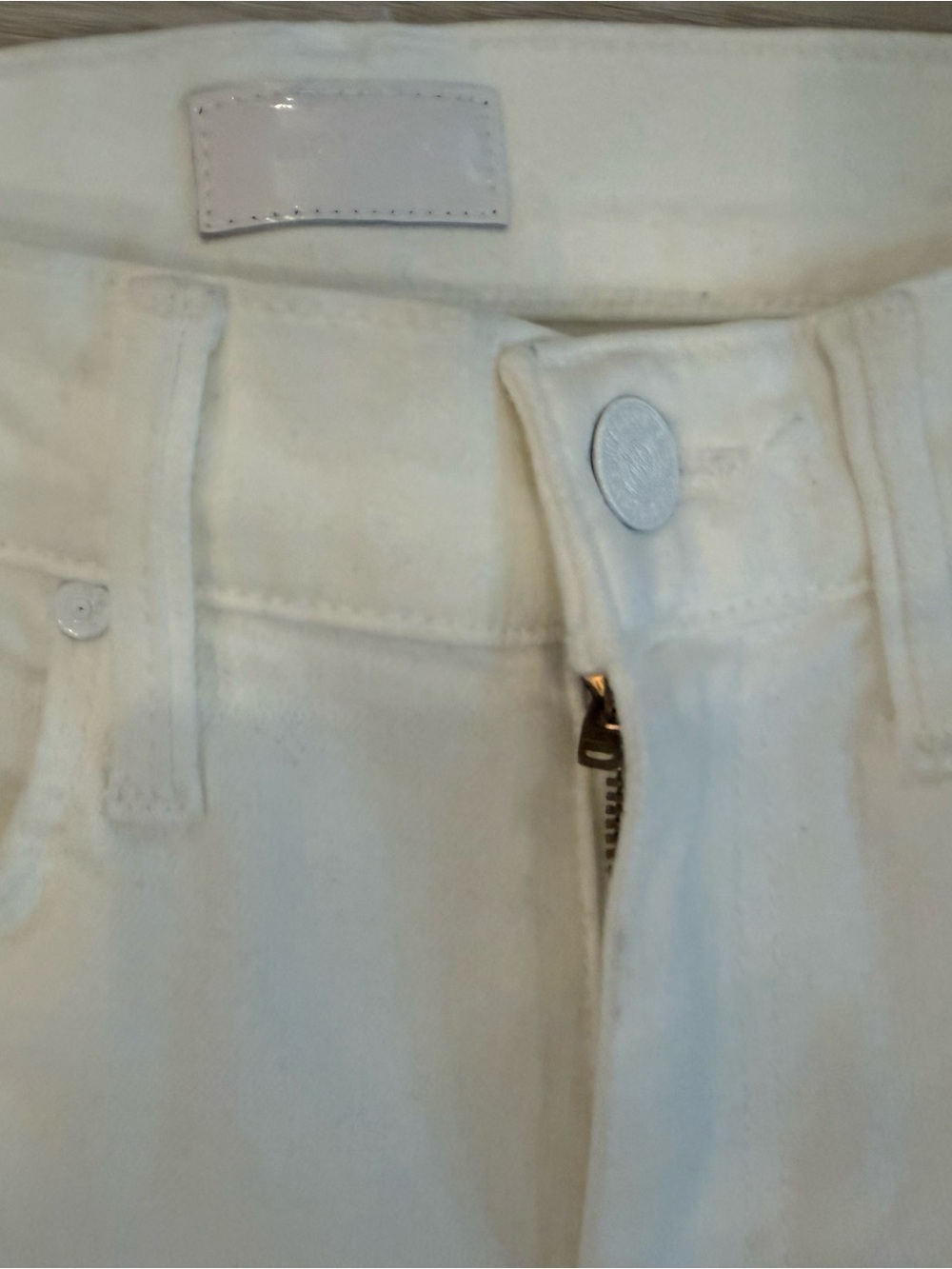 MOTHER Weekender Fray White Flare Jeans
NWOT - Picture 3 of 6